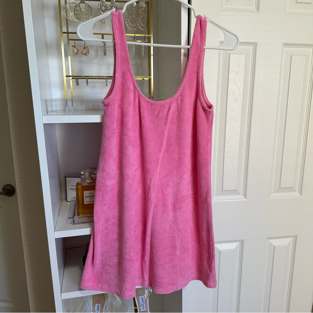 ZARA Terry Cloth Swimsuit Cover Up Dress